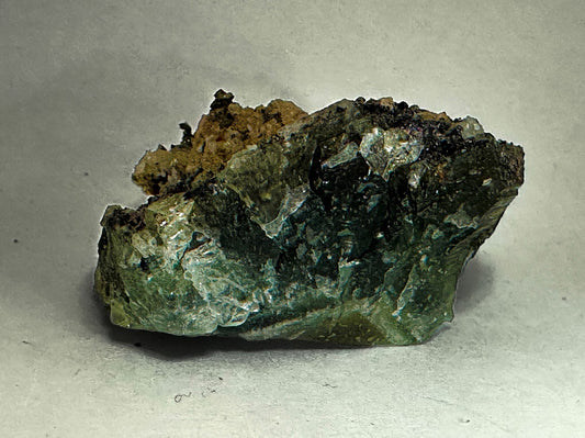 UV active Flourite with pyrite specimen