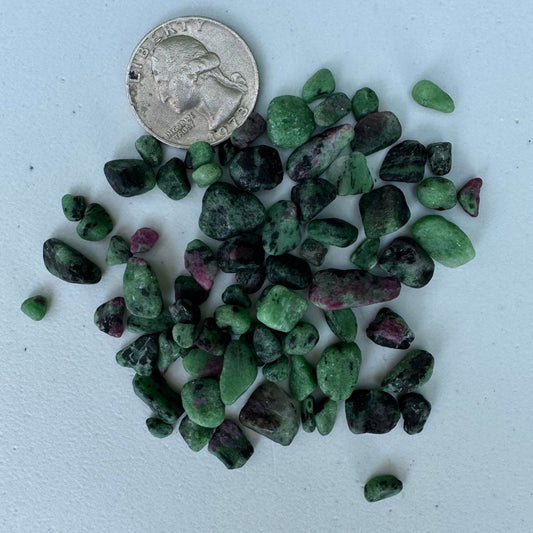 Ruby Zoisite Chips