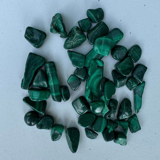 Malachite chips